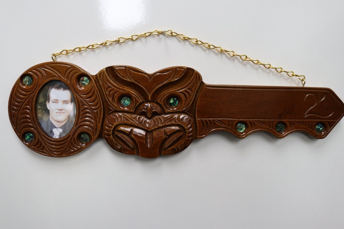 New Zealand Made Wooden 21st key WM437