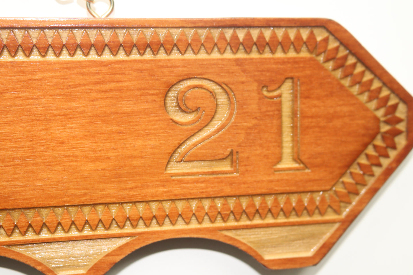 21st Island Key Design In Pine Wood