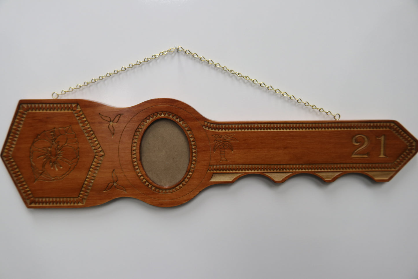 21st Island Key Design In Pine Wood
