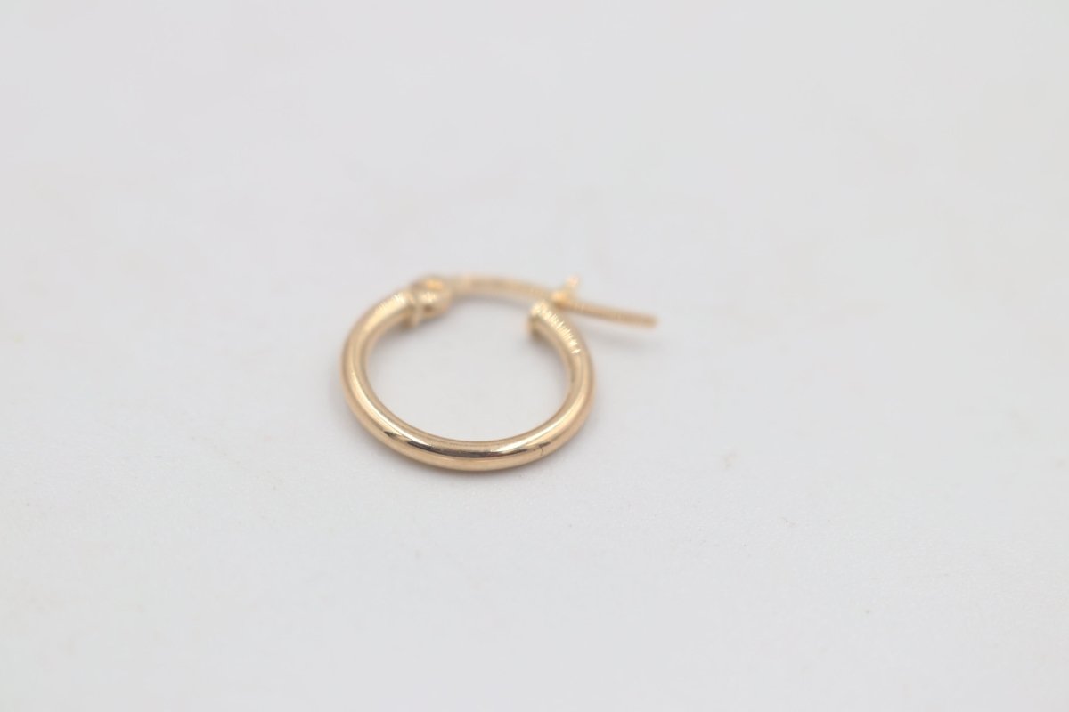 9ct Gold Two tone Hoops 220BC751/99