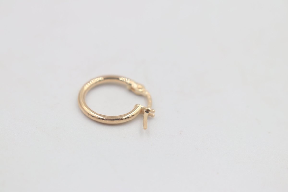 9ct Gold Two tone Hoops 220BC751/99