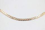 9ct Gold Curb Link Chain 60cm GC001