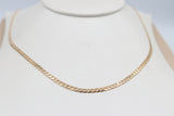 9ct Gold Curb Link Chain 60cm GC001