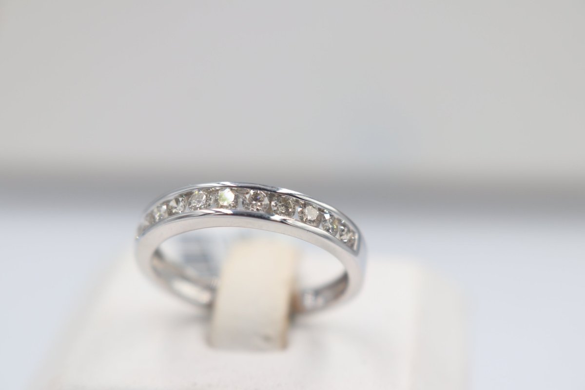10ct White Gold Diamond eternity 0.50ct