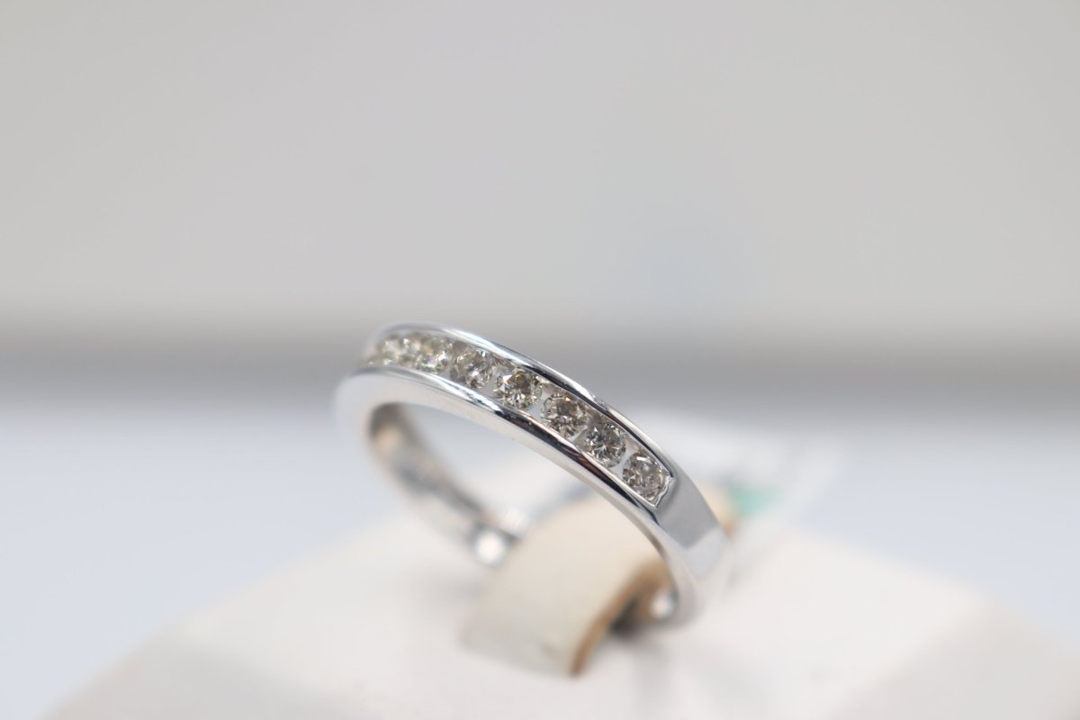 10ct White Gold Diamond eternity 0.50ct