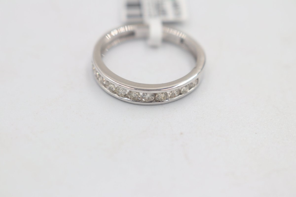 10ct White Gold Diamond eternity 0.50ct