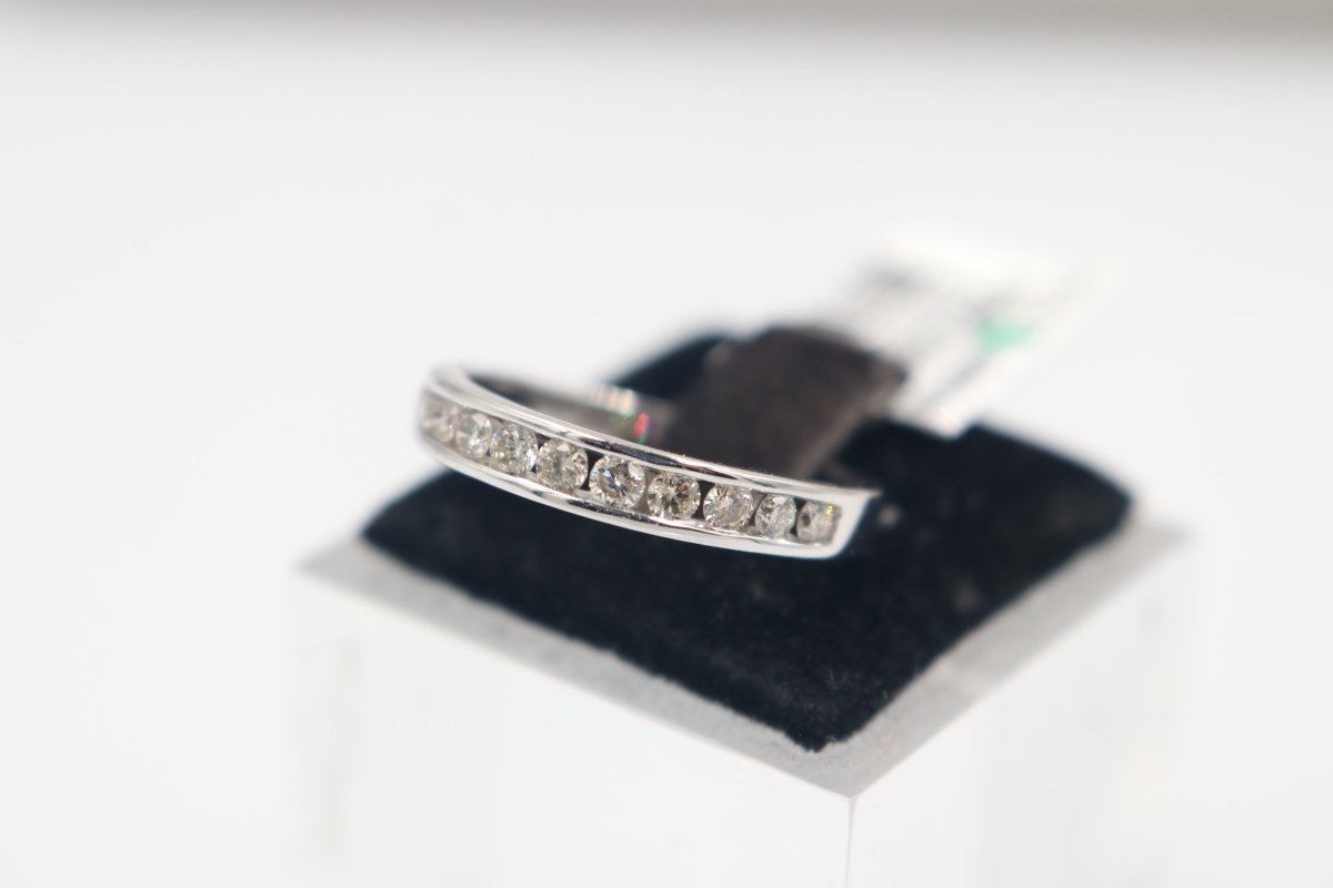 10ct White Gold Diamond eternity 0.50ct