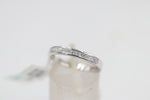 10ct White Gold Diamond eternity 0.25ct princess Cut