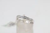 10ct White Gold Diamond eternity 0.25ct princess Cut