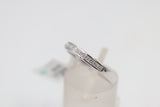 10ct White Gold Diamond eternity 0.25ct princess Cut