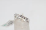 10ct White Gold Diamond eternity 0.25ct princess Cut