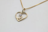 10K Gold Diamond Pendent 0.07ct