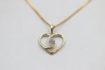 10K Gold Diamond Pendent 0.07ct