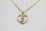 10K Gold Diamond Pendent 0.07ct