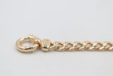 9ct Gold Italian Curb Link Bracelet GAC004