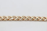 9ct Gold Italian Curb Link Bracelet GAC004
