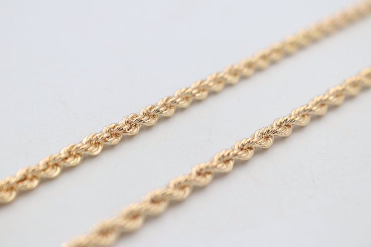 9ct Gold Italian Rope Chain GAC006