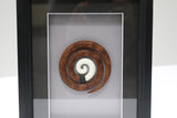 Framed Bone and Wood Carvings