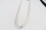 Stg Silver Heavy Curb Link Chain IR2