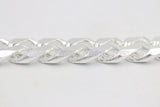 Silver Heavy Curb Link Chain   IR13