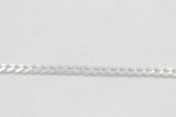 Stg Silver Curb Link Chain  IR9