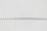 Stg Silver Curb Link Chain  IR9