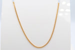 9ct Gold Solid Curb Link Chain 40cms