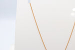 9ct Gold Solid Curb Link Chain 40cms