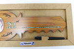21ST KEY - Wooden Oval Photo key with Pen