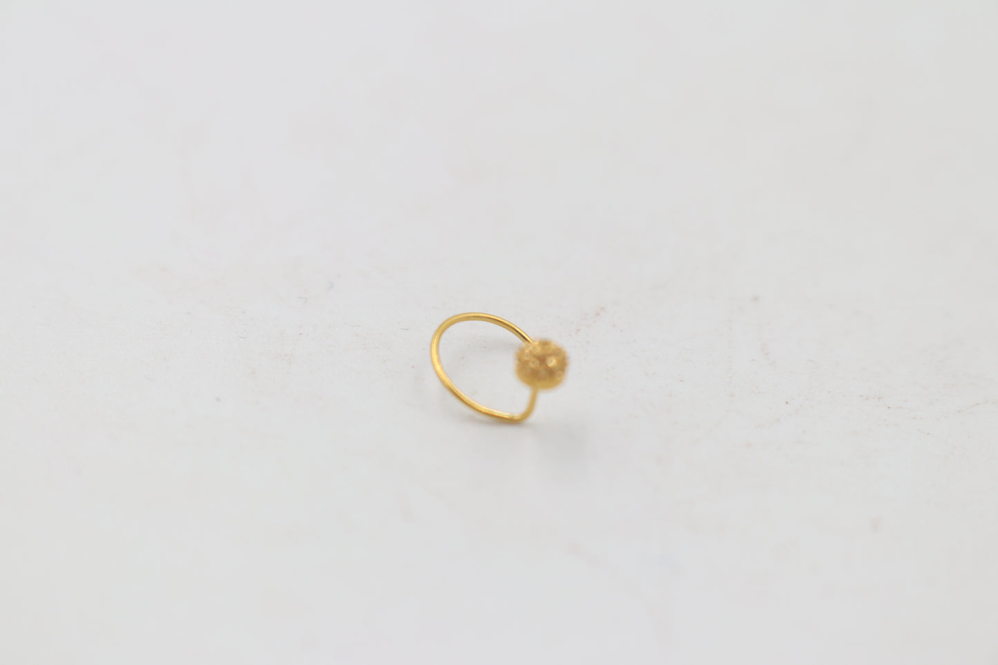 22ct Gold Nose Stud NS02