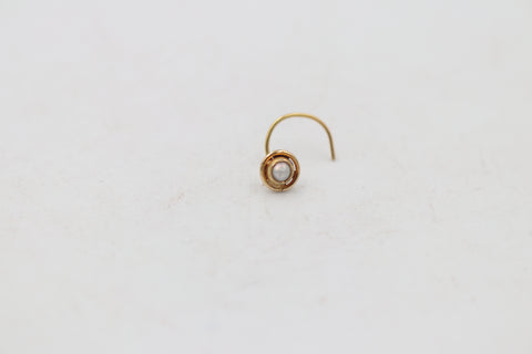 22ct Gold Nose Stud NS04