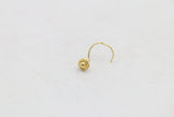 22ct Gold Nose Stud NS07