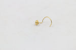 22ct Gold Nose Stud NS07