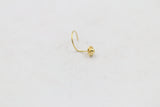 22ct Gold Nose Stud NS07