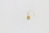 22ct Gold Nose Stud NS07