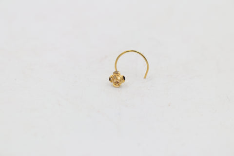 22ct Gold Nose Stud NS12