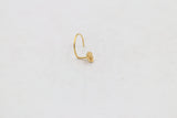 22ct Gold Nose Stud NS12
