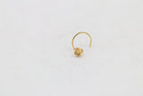22ct Gold Nose Stud NS12
