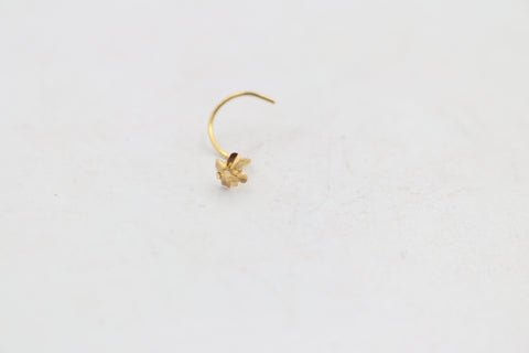 22ct Gold Nose Stud NS13