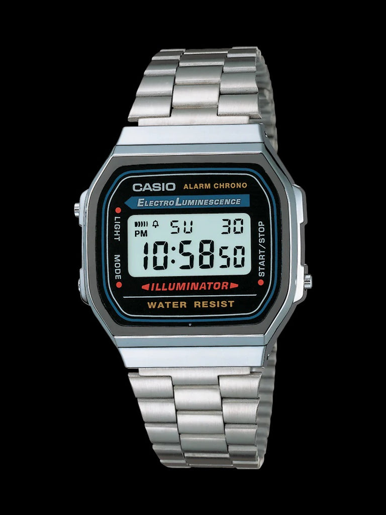 Casio Silver Vintage Digital Watch A168WA 1 Stonex Jewellers Casio Silver Vintage Digital Watch A168WA 1 Stonex Jewellers