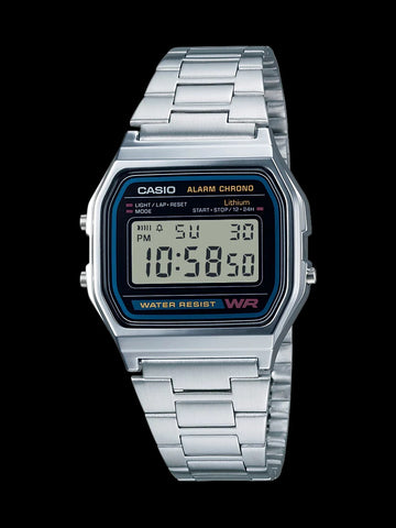 Casio Vintage Digital Series Alarm Watch - A158WA-1A