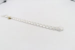 Sterling Silver Heavy Curb Link Bracelet IRB02A