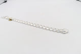 Sterling Silver Heavy Curb Link Bracelet IRB02A