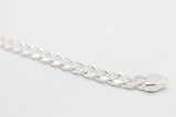 Sterling Silver Heavy Curb link Bracelet IRB04