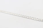 Sterling Silver Curb link Bracelet IRB13