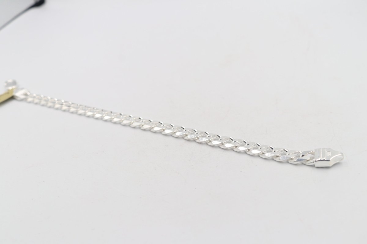 Sterling Silver Curb link Bracelet IRB13