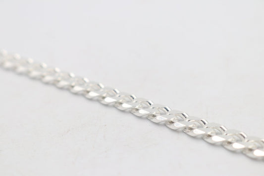 Sterling Silver Curb link Bracelet IRA56