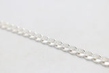 Sterling Silver Curb link Bracelet IRA59