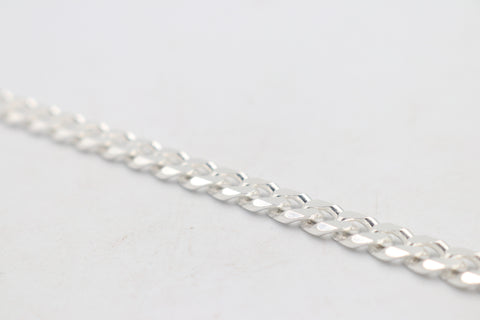 Sterling Silver Curb link Bracelet IRA59