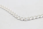 Sterling Silver Curb link Bracelet IRB14